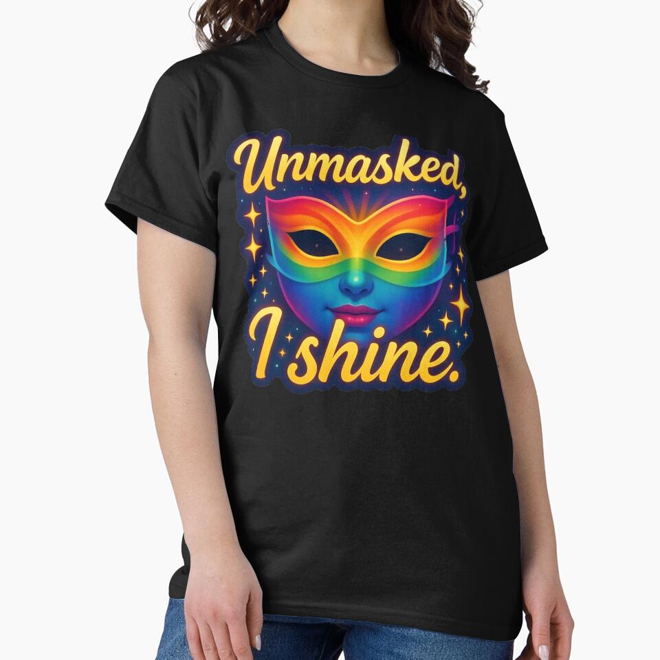 Unmasked I Shine Neurodivergent Masking by PixelQ