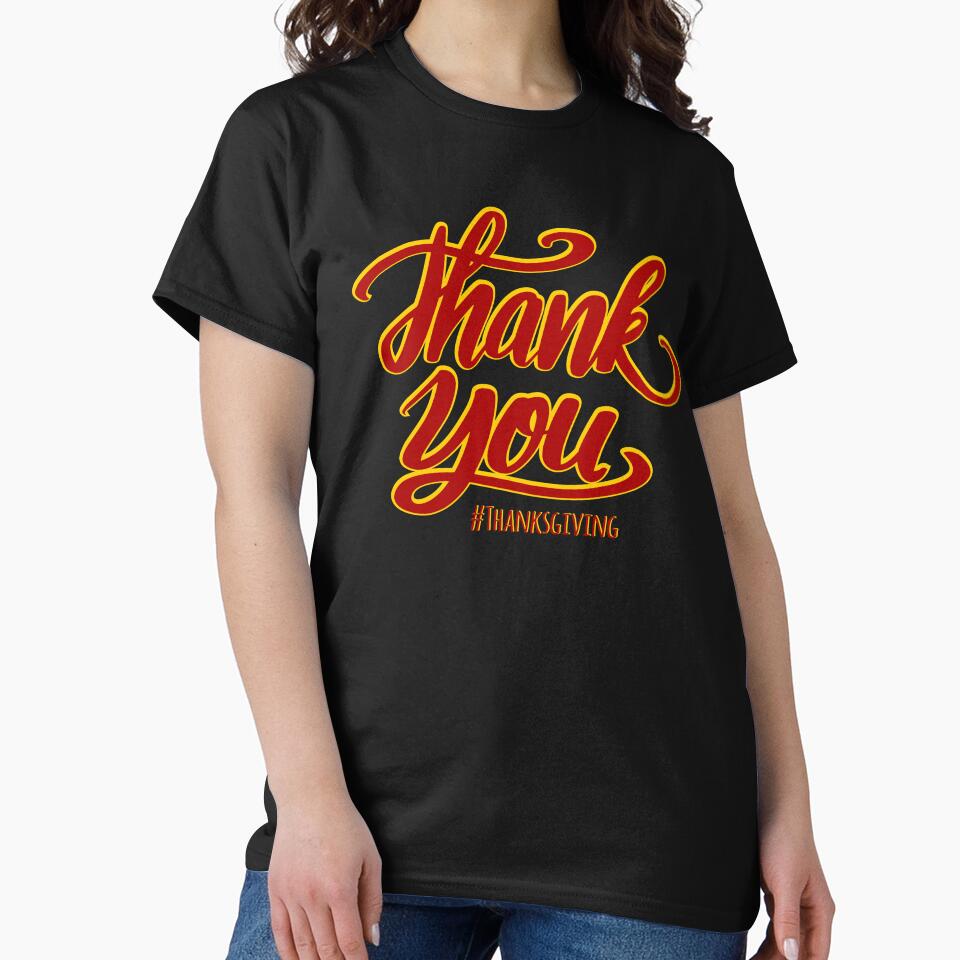 Thank you - Thanksgiving! by ViVedX T-Shirts, Hoodie, Sweatshirt | BlankRebels.com (Image 2)