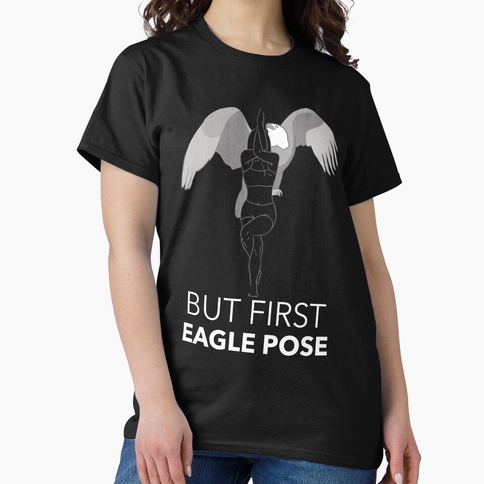 Yoga Eagle Pose by TitanRN T-Shirts, Hoodie, Sweatshirt | BlankRebels.com (Image 2)