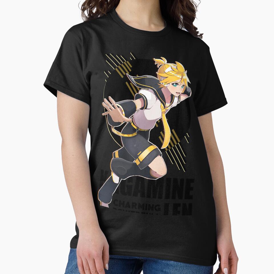 Kagamine Len - Charming Powerfull by Schromen20 T-Shirts, Hoodie, Sweatshirt | BlankRebels.com (Image 2)