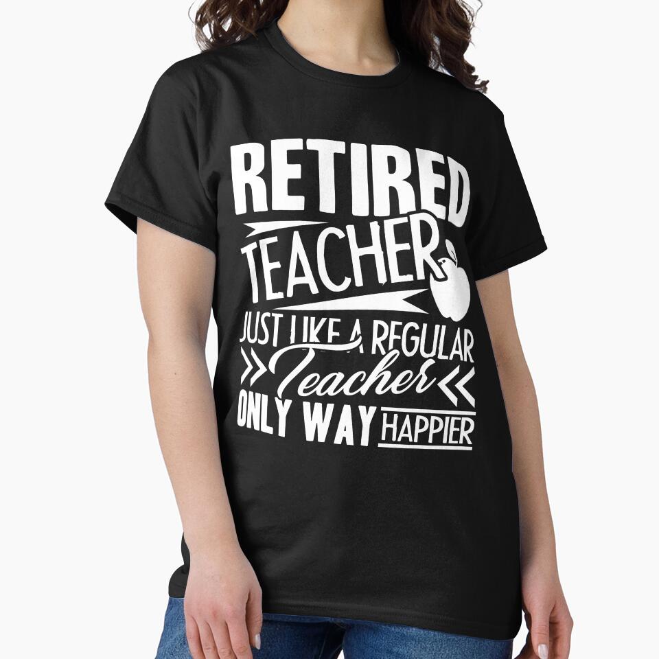 Teacher - Retired Teacher Cooler by UnknownArtistt T-Shirts, Hoodie, Sweatshirt | BlankRebels.com (Image 2)