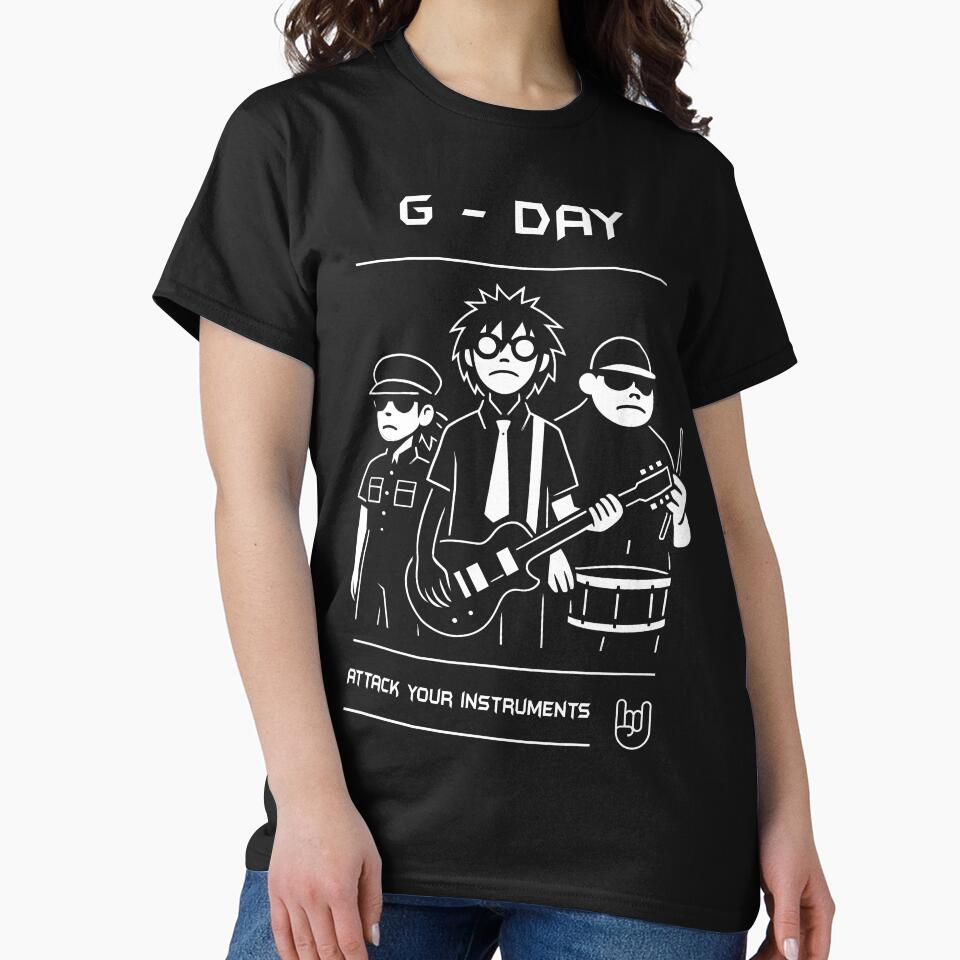 G-DAY – Attack Your Instruments by GyifinLee T-Shirts, Hoodie, Sweatshirt | BlankRebels.com (Image 2)