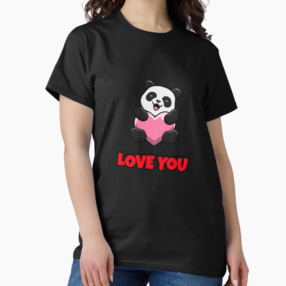 Love You Panda by PucksPlace T-Shirts, Hoodie, Sweatshirt | BlankRebels.com (Image 2)