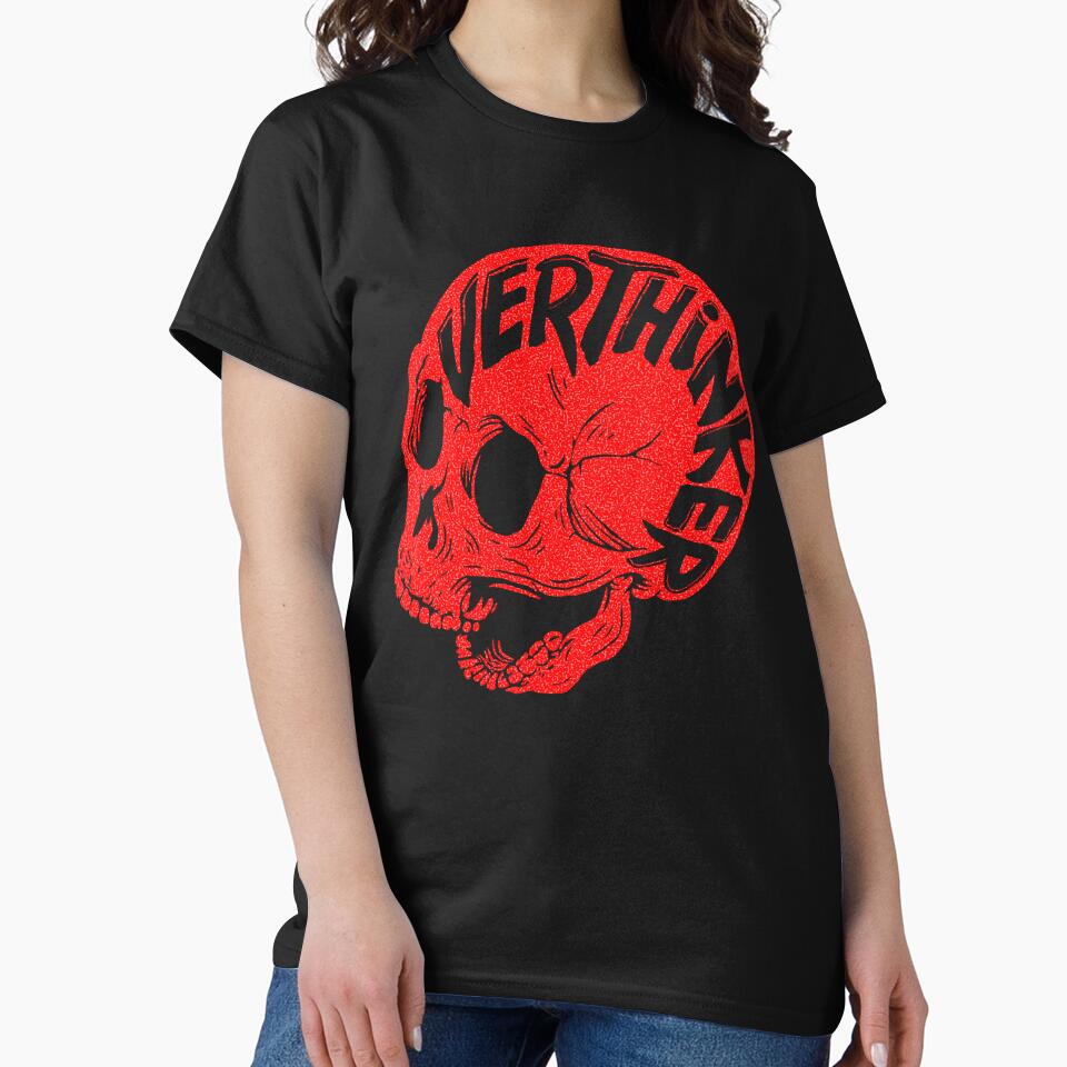 Overthinker by DugMcFug T-Shirts, Hoodie, Sweatshirt | BlankRebels.com (Image 2)