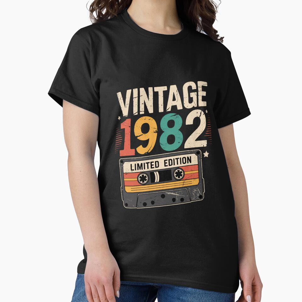 1982 43rd Birthday by LKappa3Faber T-Shirts, Hoodie, Sweatshirt | BlankRebels.com (Image 2)