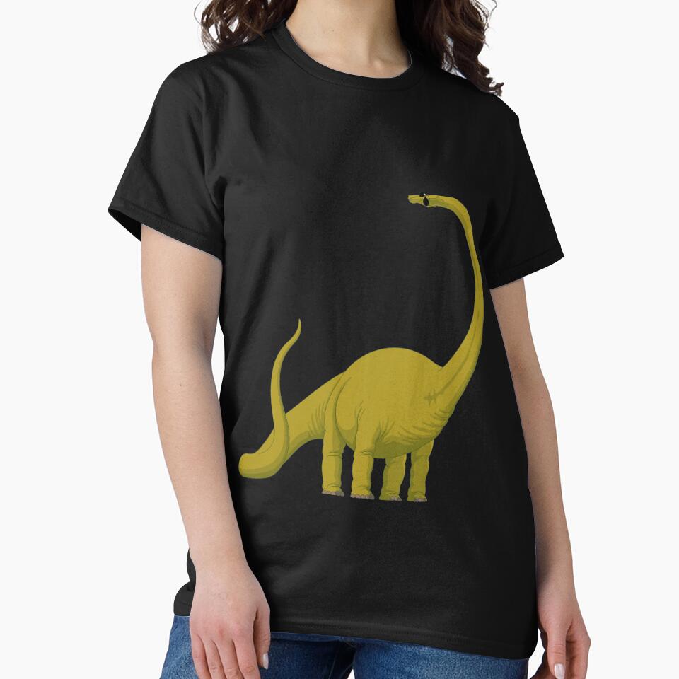 Cute Dinosaur, Prehistoric Art, Dino Drawing, Cartoon Dinosaur by Nara8 T-Shirts, Hoodie, Sweatshirt (Image 2)