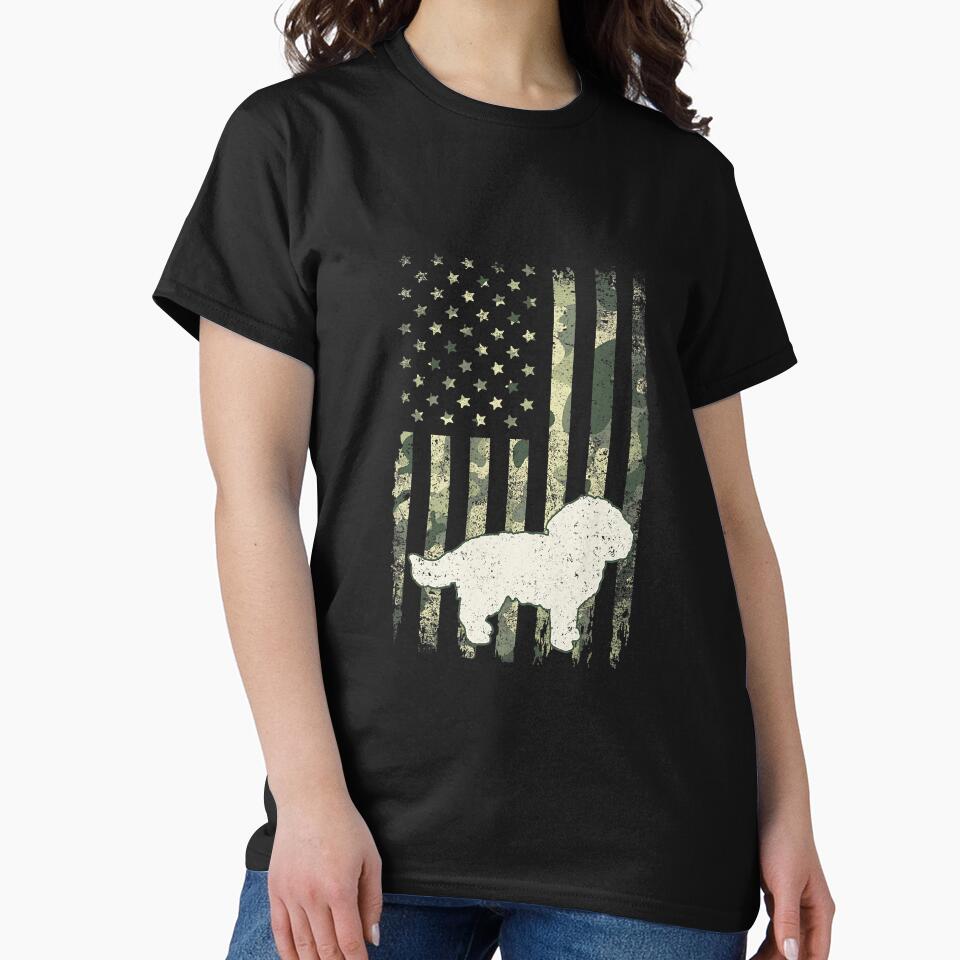 Maltese Dog Dad Mom Camouflage Usa by saragrant39 T-Shirts, Hoodie, Sweatshirt | BlankRebels.com (Image 2)