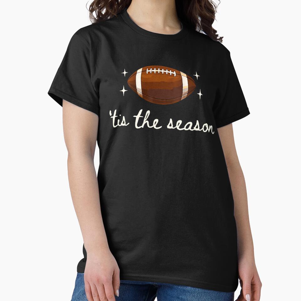 Tis The Season Football, 'Tis The Season Sports, Retro Football Mom, Game Day by URGlden T-Shirts, Hoodie,... (Image 2)