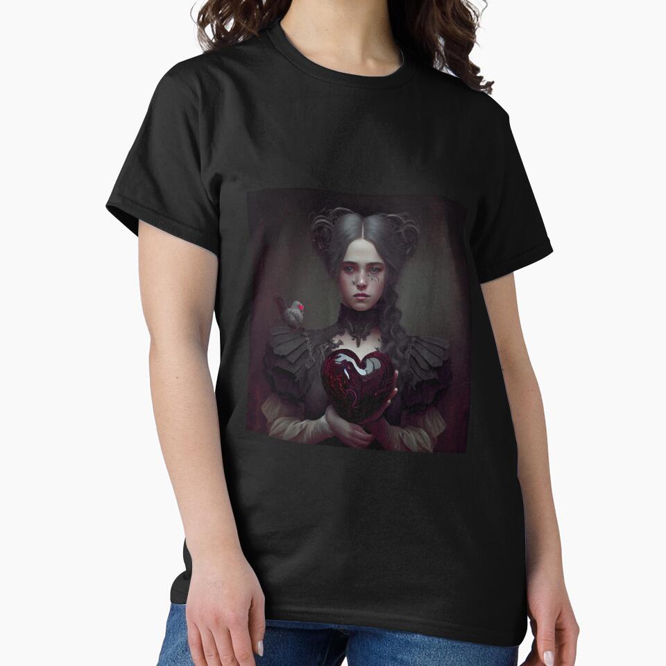 Gothic valentine, gothic image, gothic art by GeoffBeattie T-Shirts, Hoodie, Sweatshirt | BlankRebels.com (Image 2)