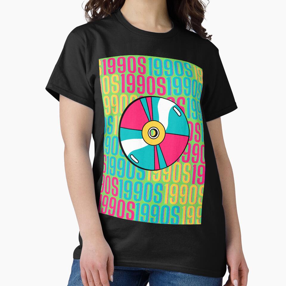1990s retro design 2 - Green Background by PunjabanJatti T-Shirts, Hoodie, Sweatshirt | BlankRebels.com (Image 2)