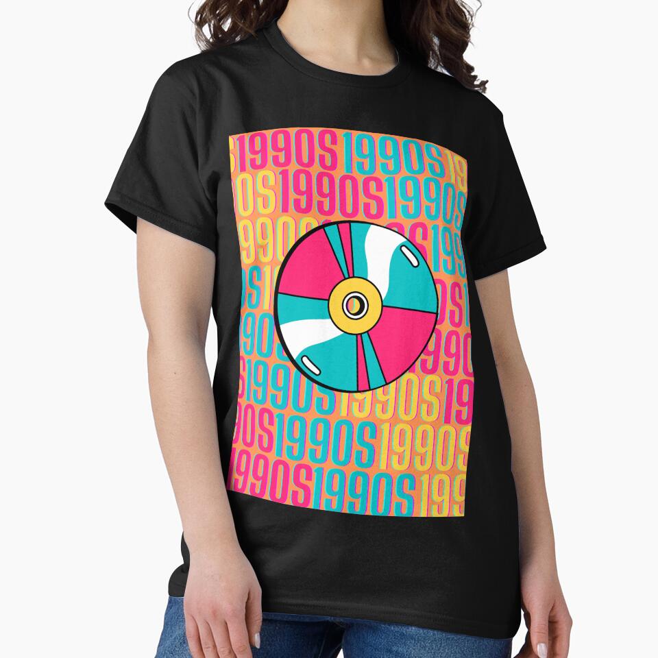 1990s Retro 2 Orange Background T-Shirts, Hoodie, Sweatshirt