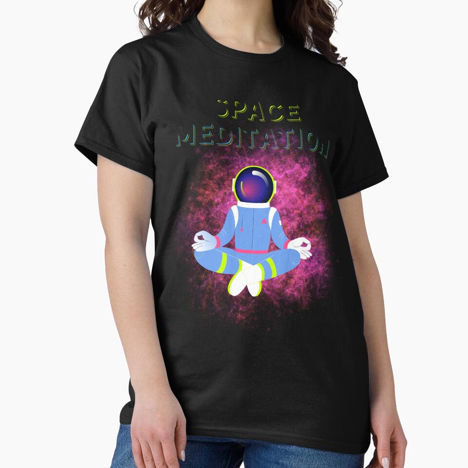 SPACE MEDITATION by MJ96-PRO T-Shirts, Hoodie, Sweatshirt | BlankRebels.com (Image 2)