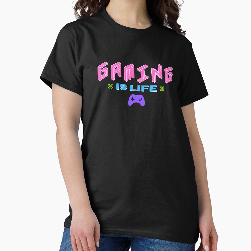 Gaming is Life by birdyness T-Shirts, Hoodie, Sweatshirt | BlankRebels.com (Image 2)