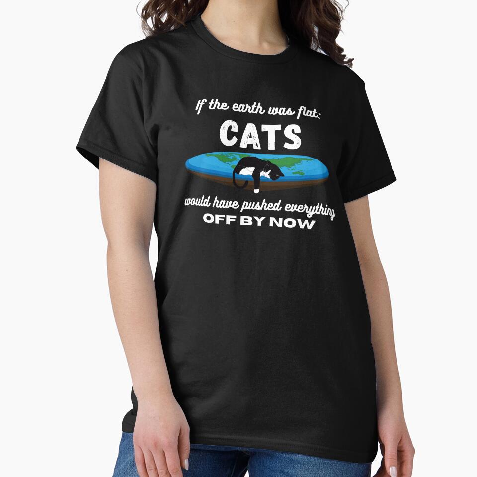 If The Earth Was Flat by LifestylesUnlim T-Shirts, Hoodie, Sweatshirt | BlankRebels.com (Image 2)