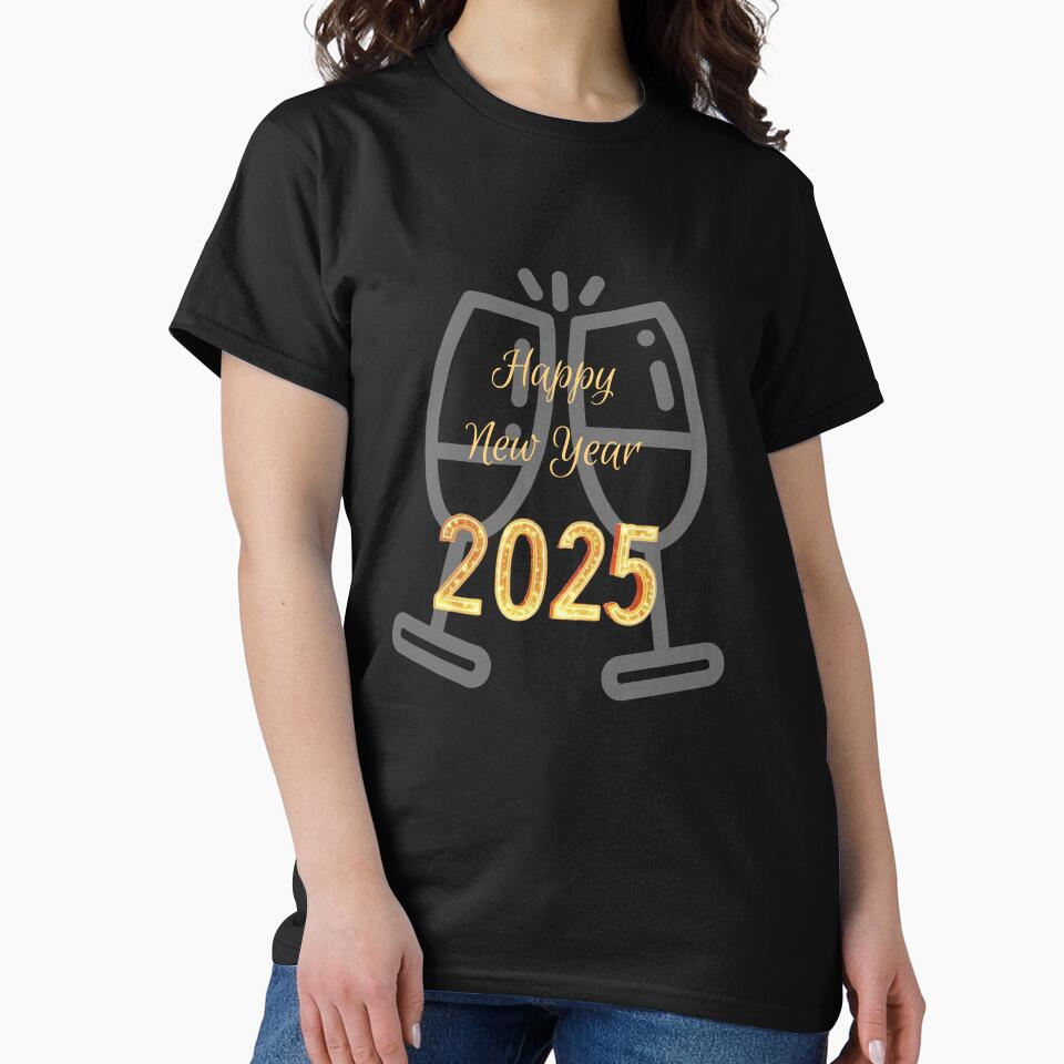 Happy New Year 2025 by sarcasm84 T-Shirts, Hoodie, Sweatshirt | BlankRebels.com (Image 2)