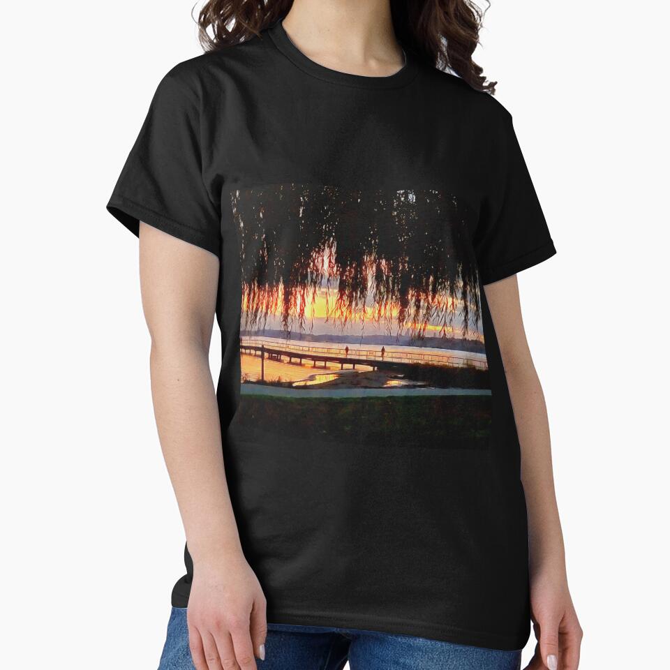 Sunset Through the Trees at Juanita Beach by SeaChangeDesign T-Shirts, Hoodie, Sweatshirt | BlankRebels.com (Image 2)