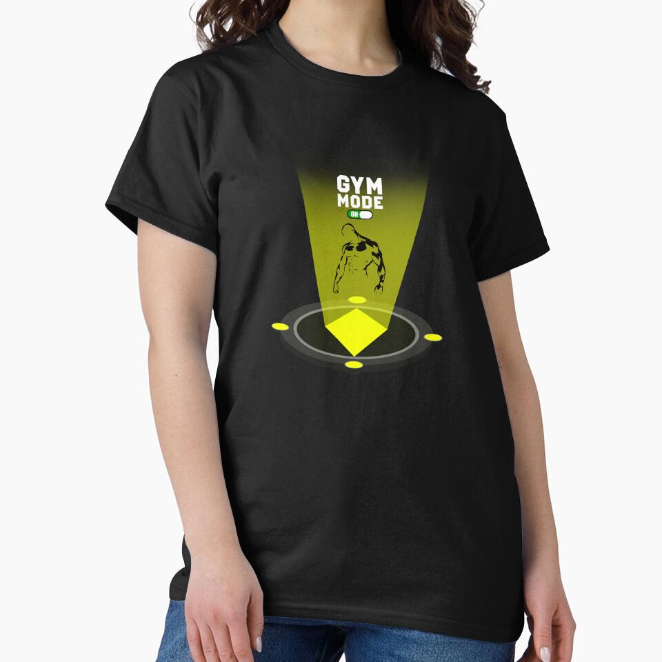 Gym Mode ON – Hardcore Fitness Motivation Graphic Design by Moanx Store T-Shirts, Hoodie, Sweatshirt (Image 2)