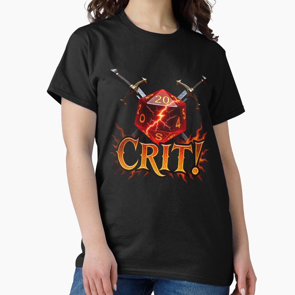 Critical hit by AiAnatnom T-Shirts, Hoodie, Sweatshirt | BlankRebels.com (Image 2)