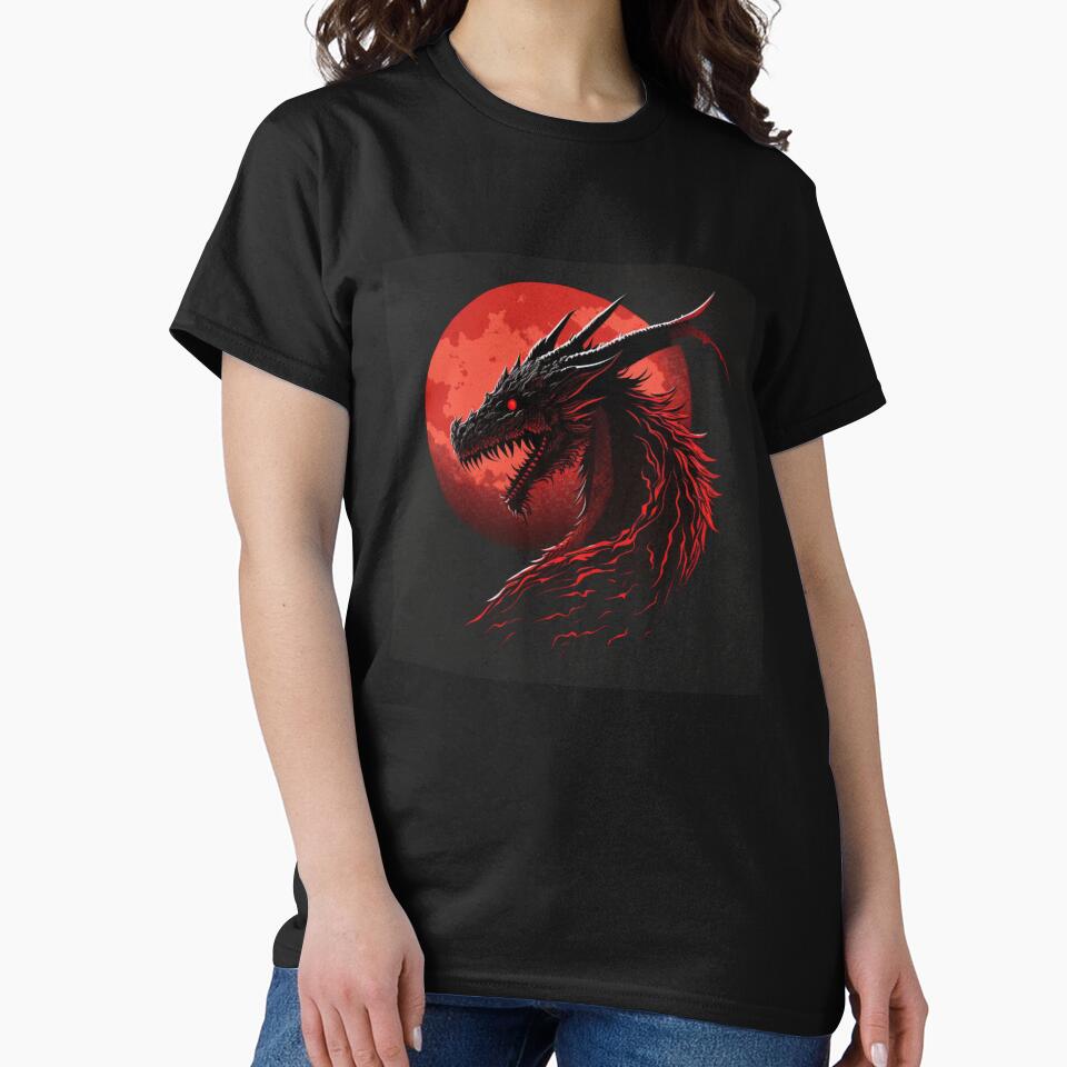 Red Dragon by Sarvgya Verma T-Shirts, Hoodie, Sweatshirt | BlankRebels.com (Image 2)