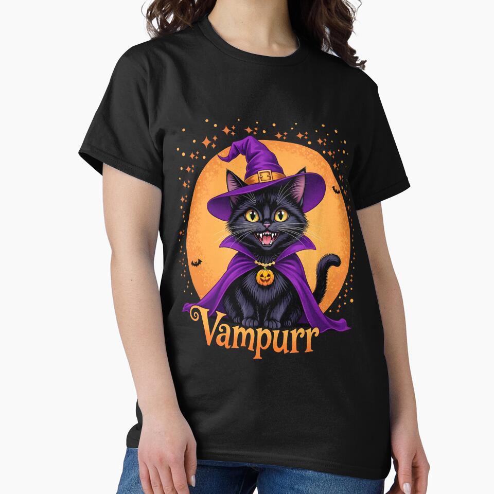 Vampurr cat by Kamoufleur T-Shirts, Hoodie, Sweatshirt | BlankRebels.com (Image 2)