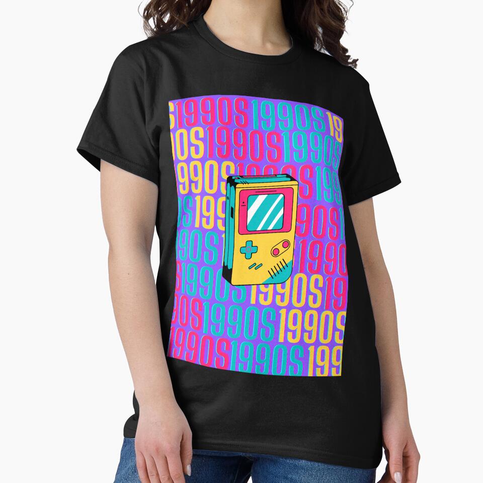 1990s retro design 19 - Purple Background by PunjabanJatti T-Shirts, Hoodie, Sweatshirt | BlankRebels.com (Image 2)