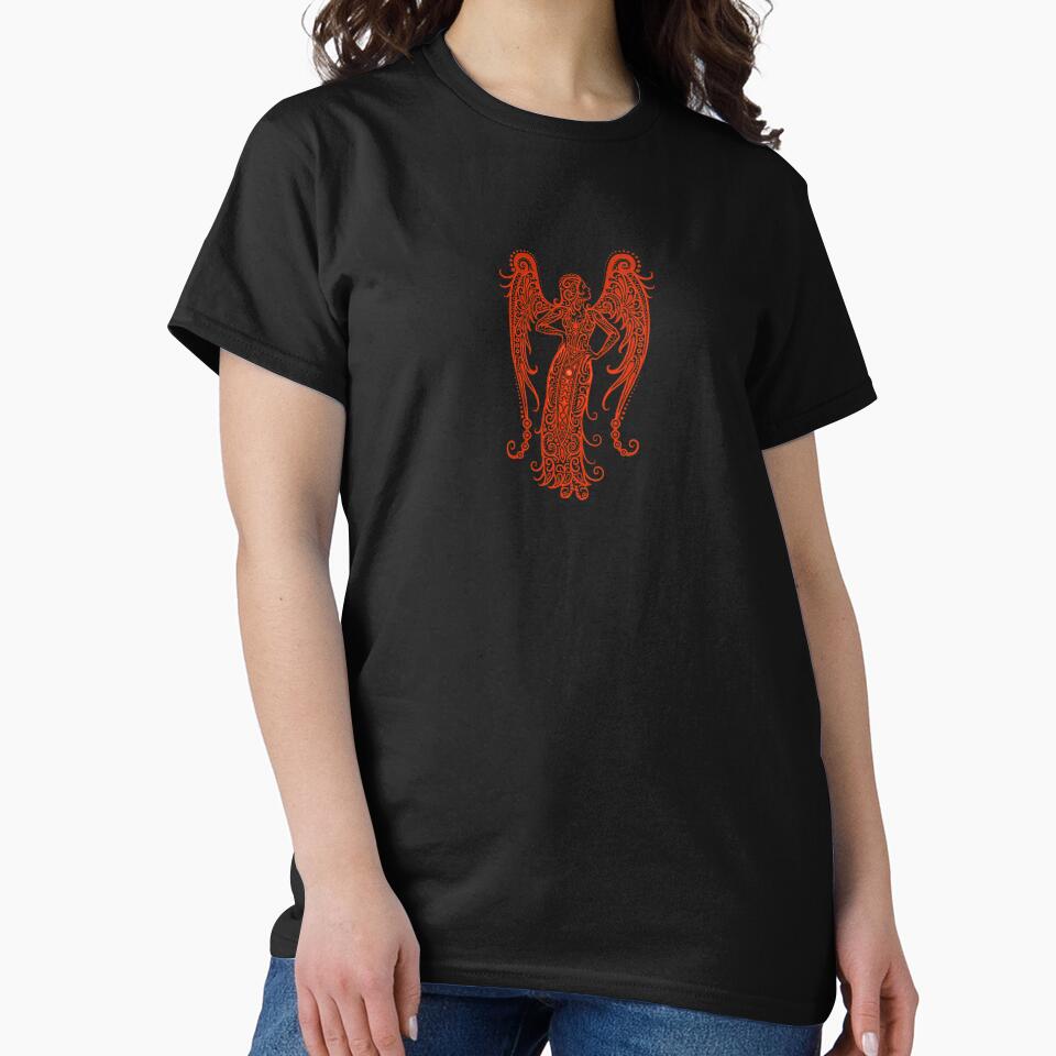 Red Virgo Zodiac Sign in the Stars by JeffBartels T-Shirts, Hoodie, Sweatshirt | BlankRebels.com (Image 2)