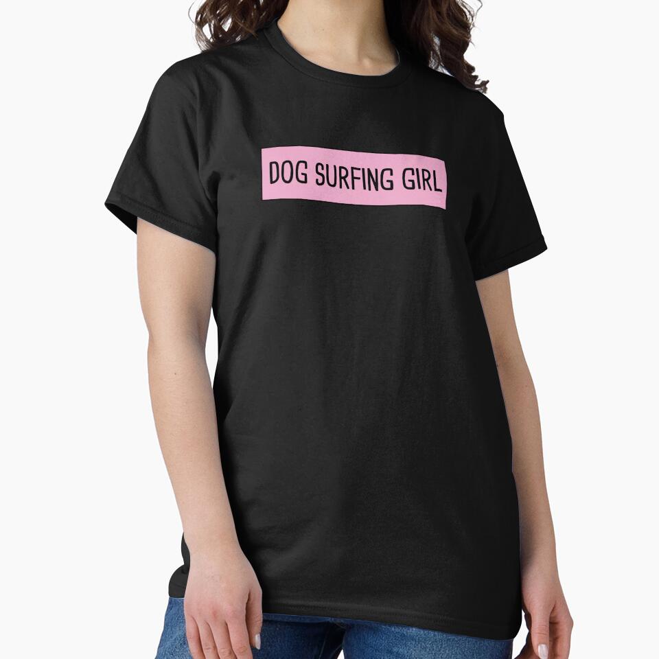 Dog Surfing Girl by orlumbuspirate T-Shirts, Hoodie, Sweatshirt | BlankRebels.com (Image 2)