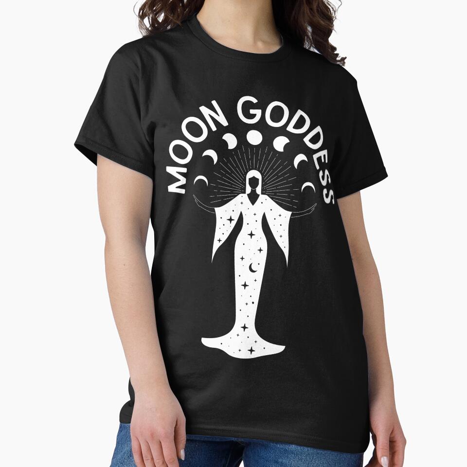 Moon Goddess by AllTheFaeThings T-Shirts, Hoodie, Sweatshirt | BlankRebels.com (Image 2)