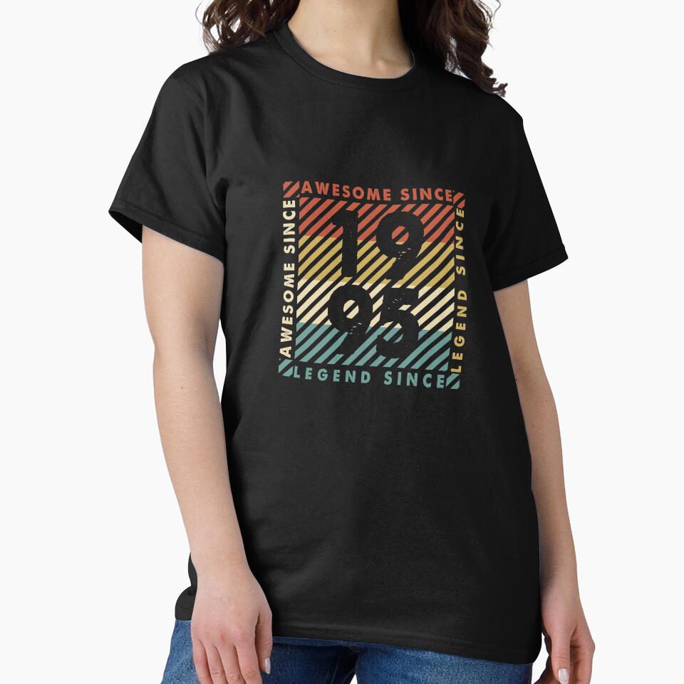 Awesome Since 1995 by Dutlu T-Shirts, Hoodie, Sweatshirt | BlankRebels.com (Image 2)
