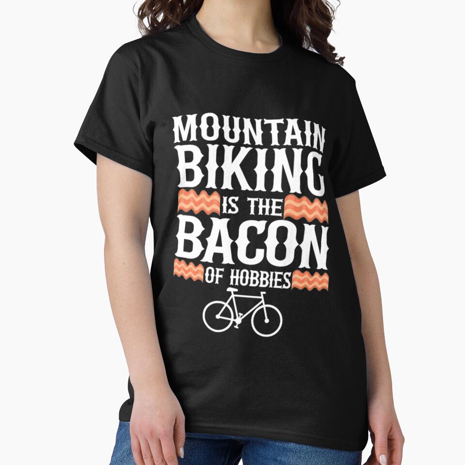 Mountain Biking Is The Bacon by StarcyWol T-Shirts, Hoodie, Sweatshirt | BlankRebels.com (Image 2)