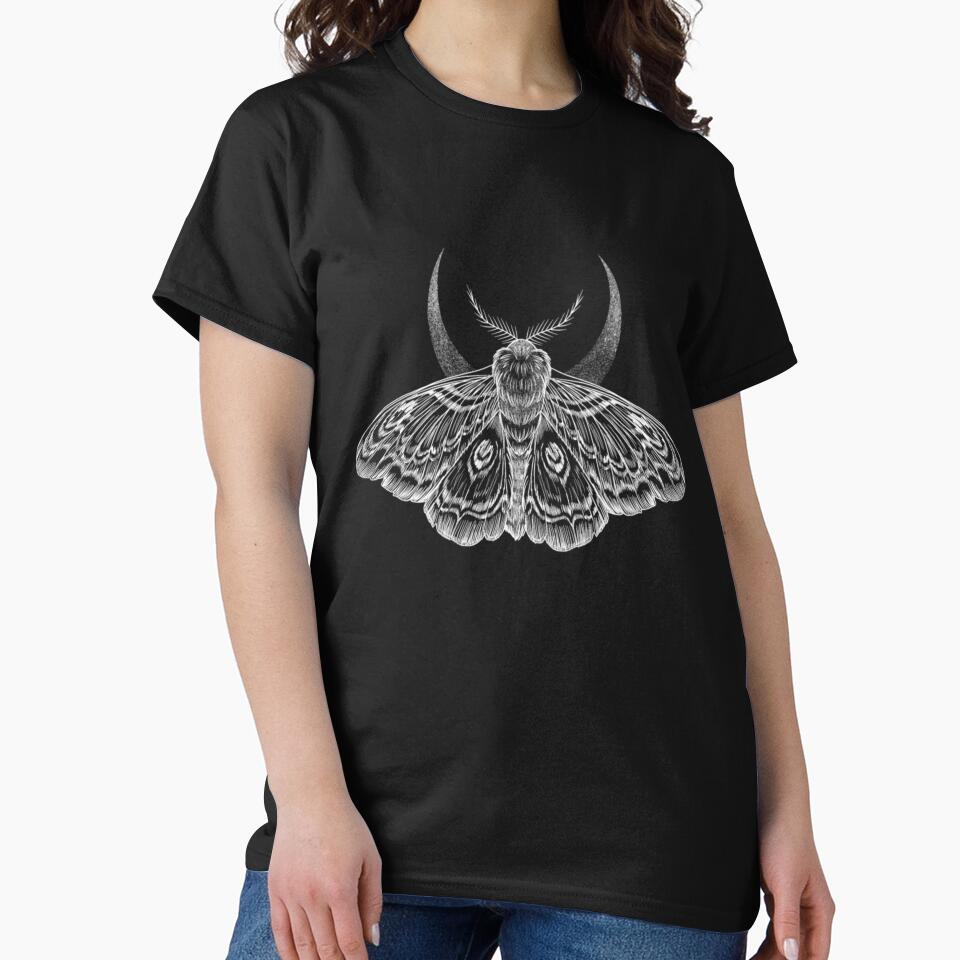 White celestial moth by MaddyFieldTatts T-Shirts, Hoodie, Sweatshirt | BlankRebels.com (Image 2)