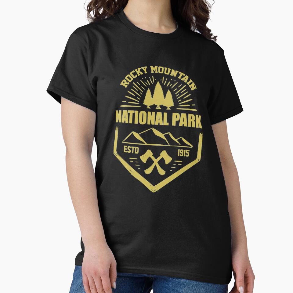 Rocky Mountain National Park Colorado Tshirt by Clavitaps Hoodie, Sweatshirt | BlankRebels.com (Image 2)