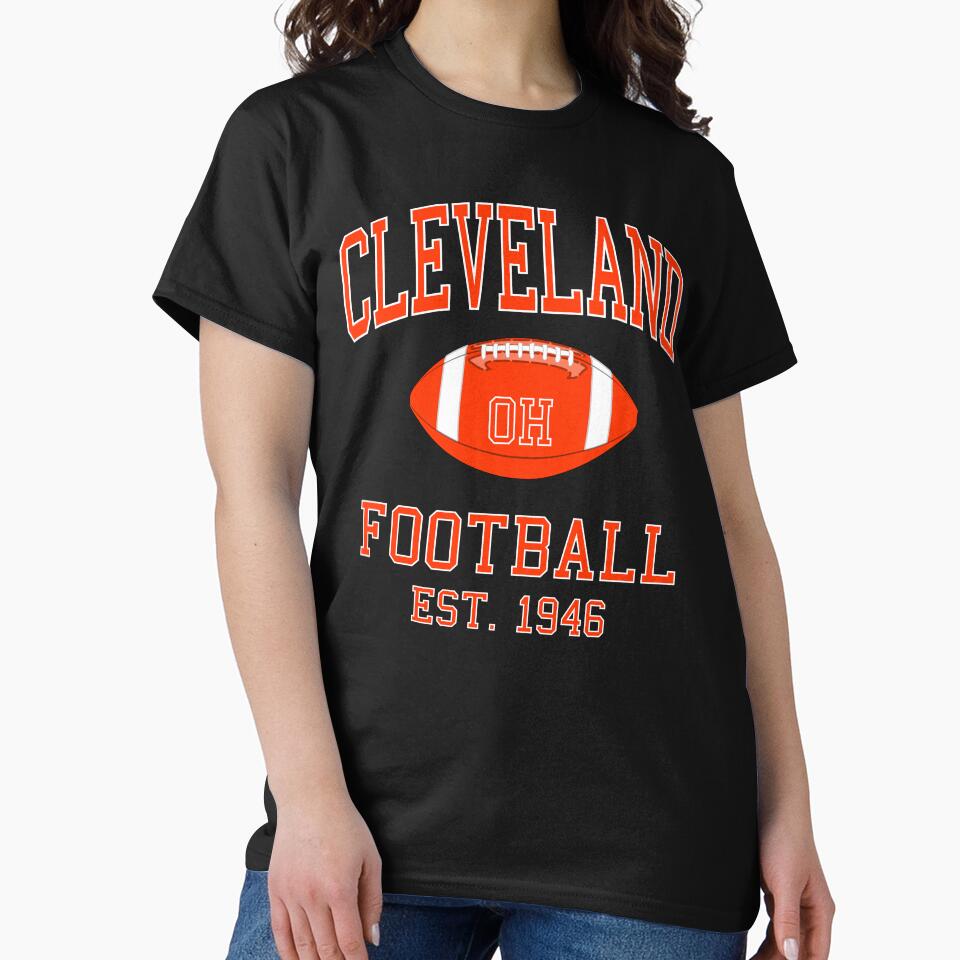 Cleveland Football by MSA-42 T-Shirts, Hoodie, Sweatshirt | BlankRebels.com (Image 2)