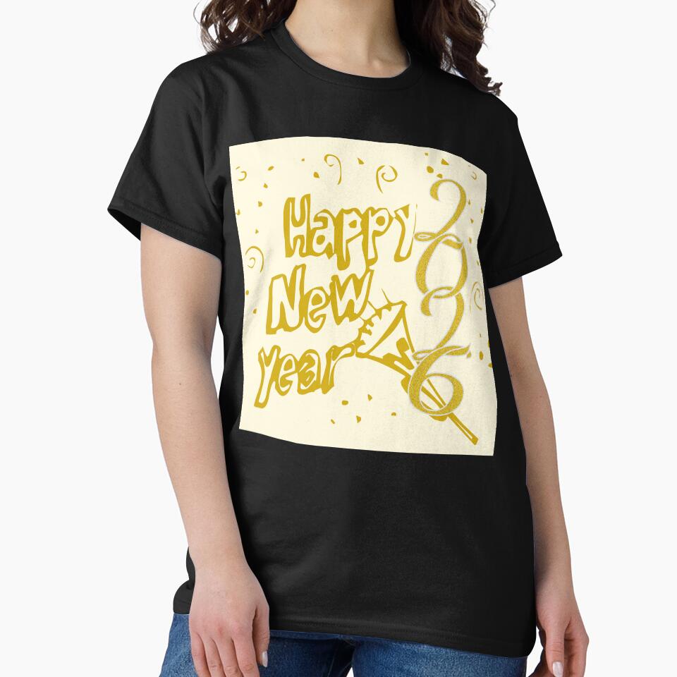 Happy New Year Full Design – Festive Celebration & Fresh Start Art by PixelWaveBD T-Shirts, Hoodie, Sweatshirt (Image 2)