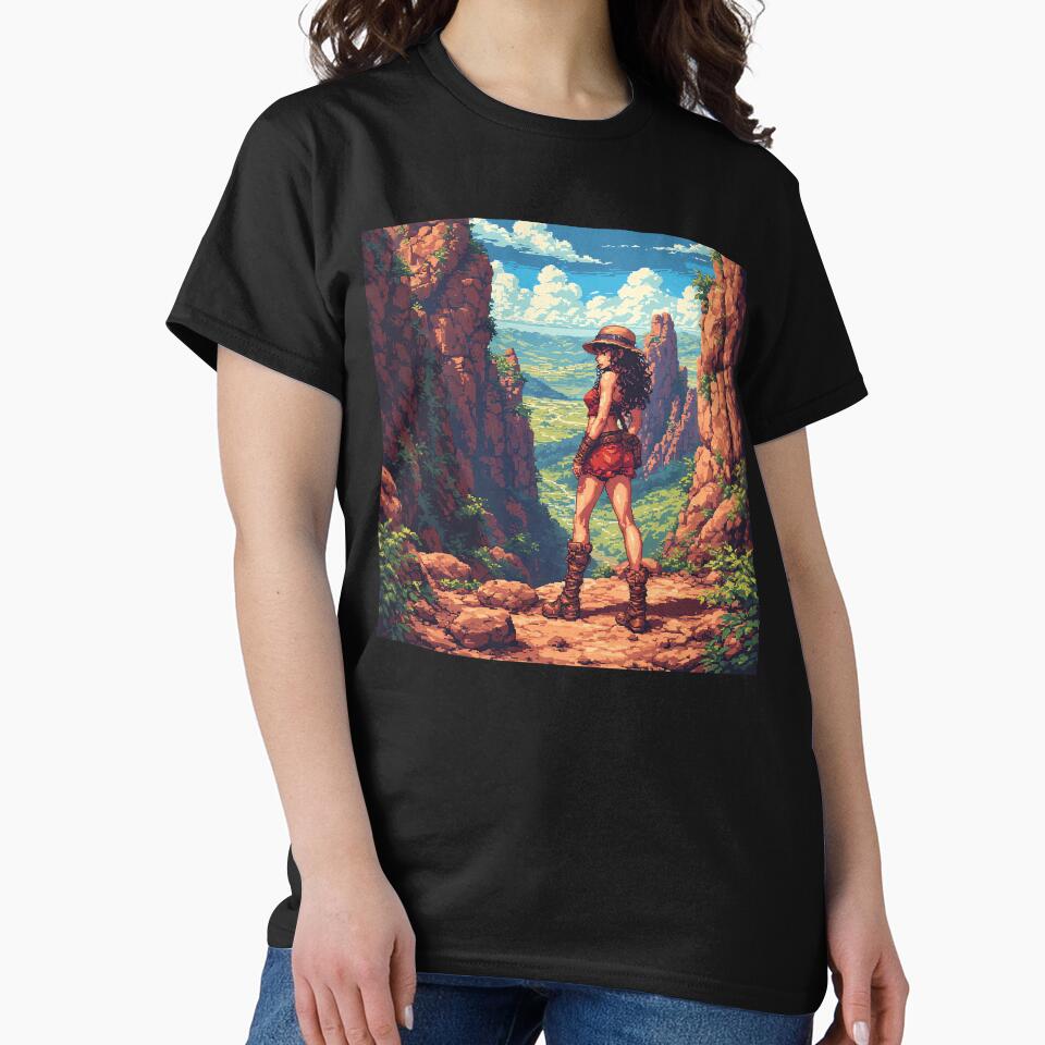 Retro Beautiful Girl Sticker by pexoboy T-Shirts, Hoodie, Sweatshirt | BlankRebels.com (Image 2)