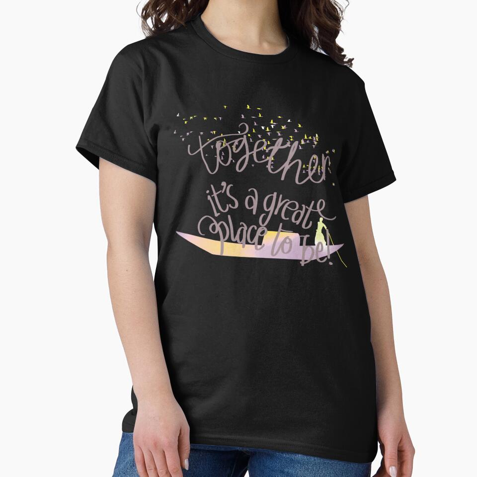Together is a great place to be lonely man on a ship moov by chuckletuckle T-Shirts, Hoodie, Sweatshirt (Image 2)