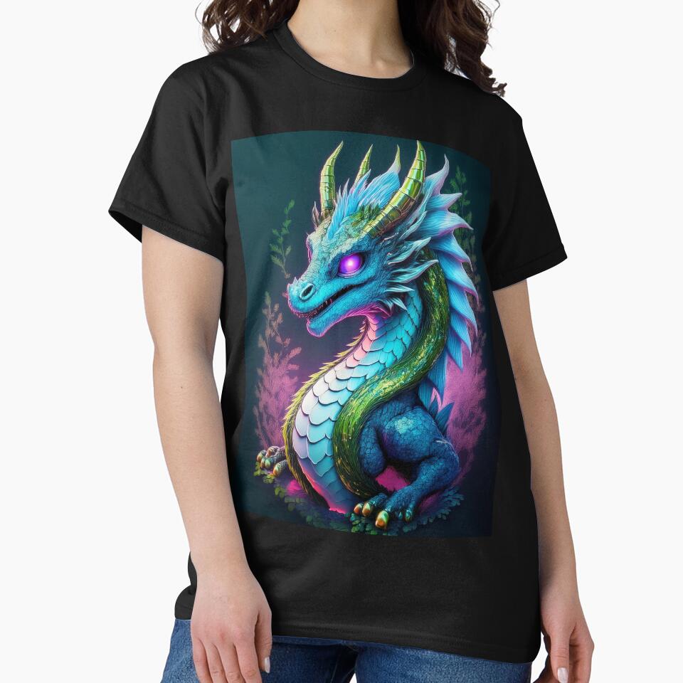 Cute dragon. by BAR DEC T-Shirts, Hoodie, Sweatshirt | BlankRebels.com (Image 2)