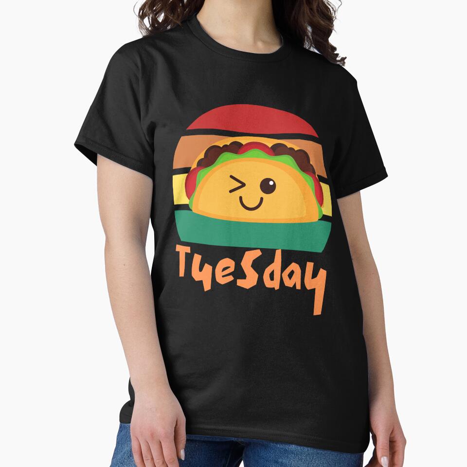 Tuesday Kawaii Taco by DeansDesigns44 T-Shirts, Hoodie, Sweatshirt | BlankRebels.com (Image 2)
