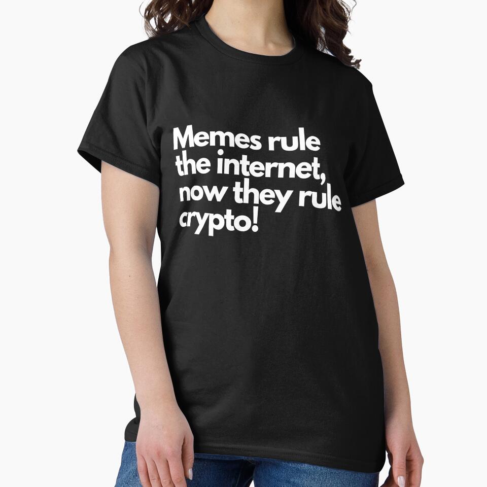 Memes rule the internet, now they rule crypto by Memecoins Store T-Shirts, Hoodie, Sweatshirt | BlankRebels.com (Image 2)