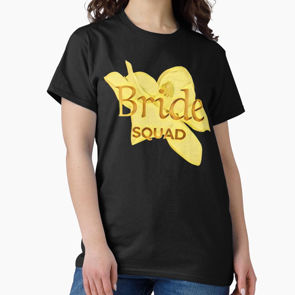 Bride Squad by Paula Helit T-Shirts, Hoodie, Sweatshirt | BlankRebels.com (Image 2)