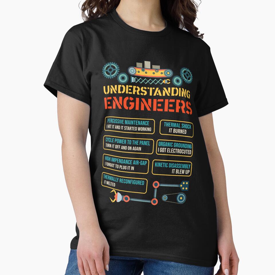 Understanding Engineers Funny Engineering by ElizabethxJime T-Shirts, Hoodie, Sweatshirt | BlankRebels.com (Image 2)