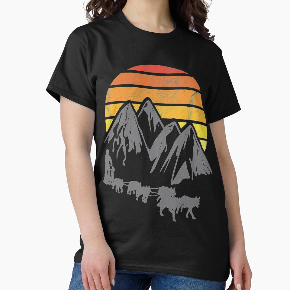Dog Sledding Sleigh Huskies Sled Rides Mushing Sleigh by NiceStore097 T-Shirts, Hoodie, Sweatshirt (Image 2)