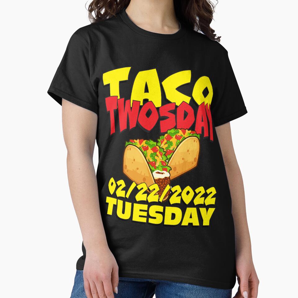 Taco TWOSDAY 02/22/2022 Tuesday by Warrior Veteran Clothing T-Shirts, Hoodie, Sweatshirt | BlankRebels.com (Image 2)