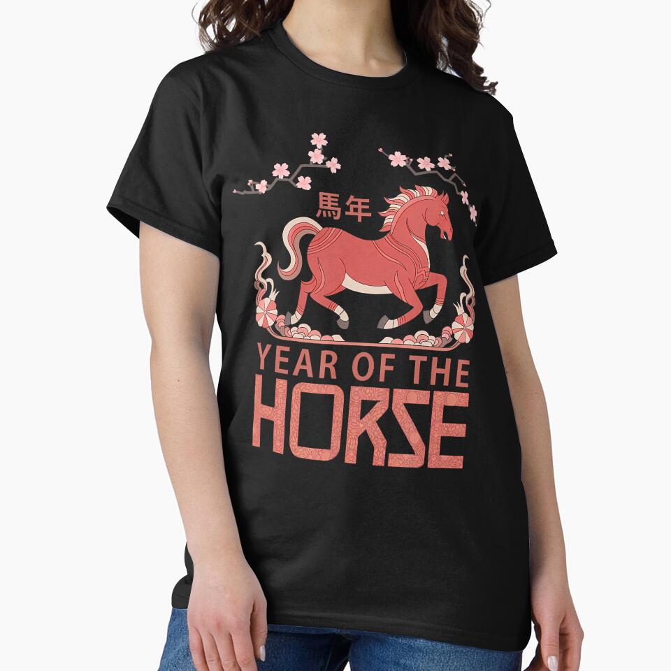Year Of The Horse 2026 Lunar New Year Chinese New Year 2026 by KristyCharleen T-Shirts, Hoodie, Sweatshirt (Image 2)