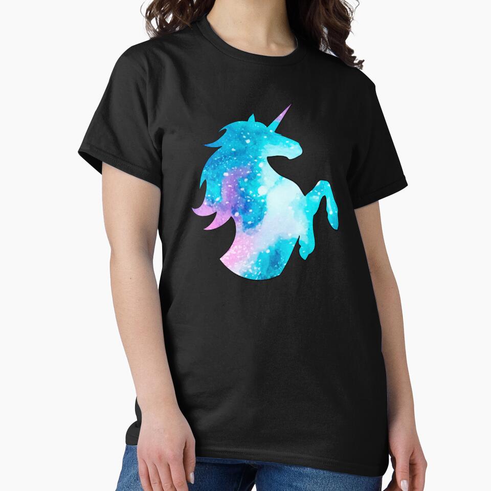 Rearing Galaxy Unicorn by Lady-Lilac T-Shirts, Hoodie, Sweatshirt | BlankRebels.com (Image 2)