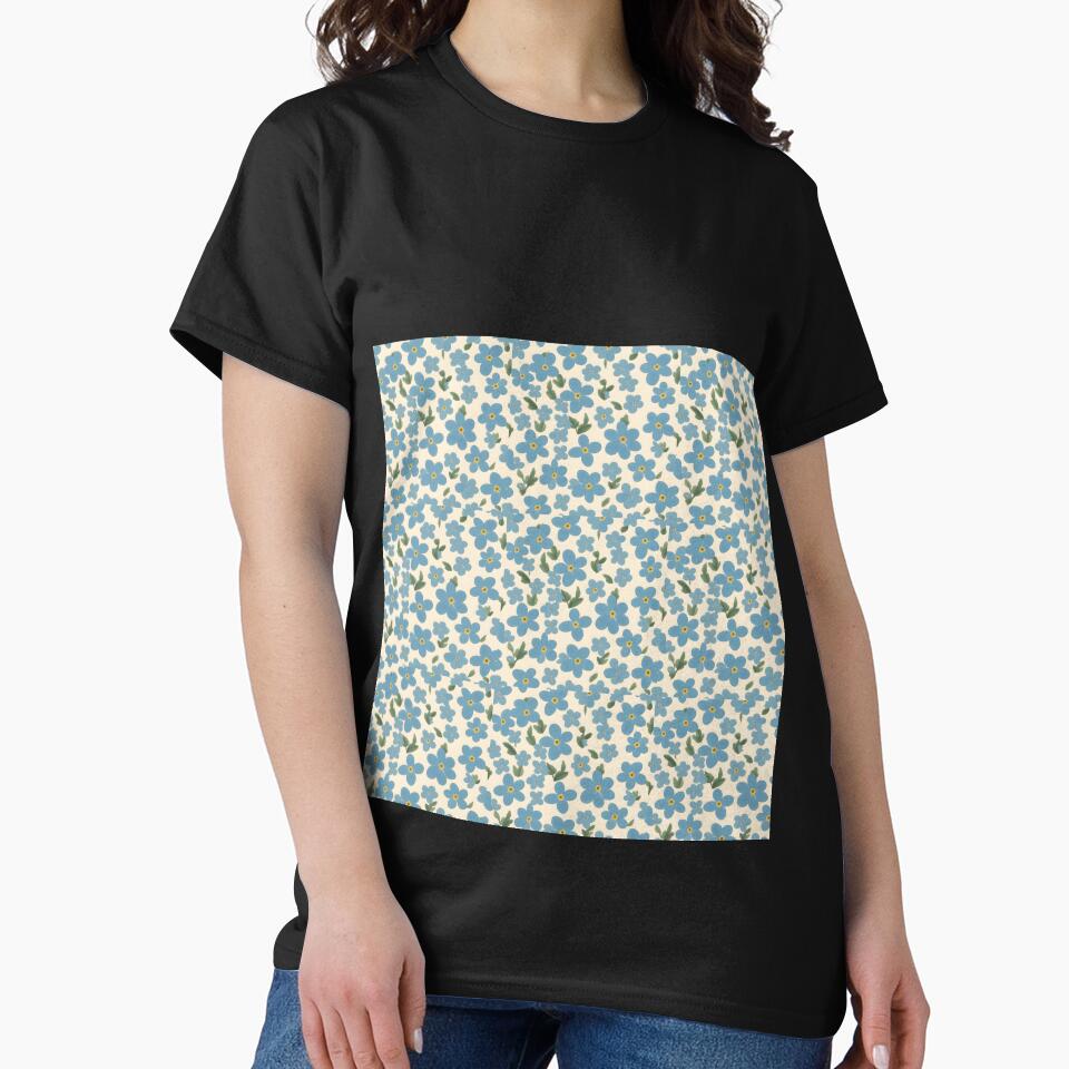 Forget-me-not Flower by LaTostada1 T-Shirts, Hoodie, Sweatshirt | BlankRebels.com (Image 2)