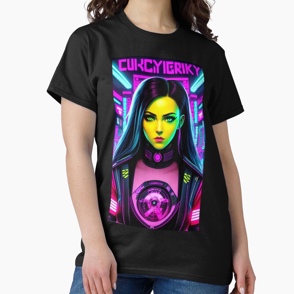 Cyberpunk Girl by CyberArtWorld