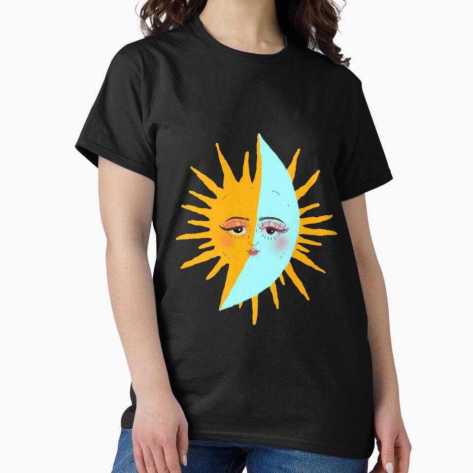 Feminine sun moon by Mermaidssparkle T-Shirts, Hoodie, Sweatshirt | BlankRebels.com (Image 2)