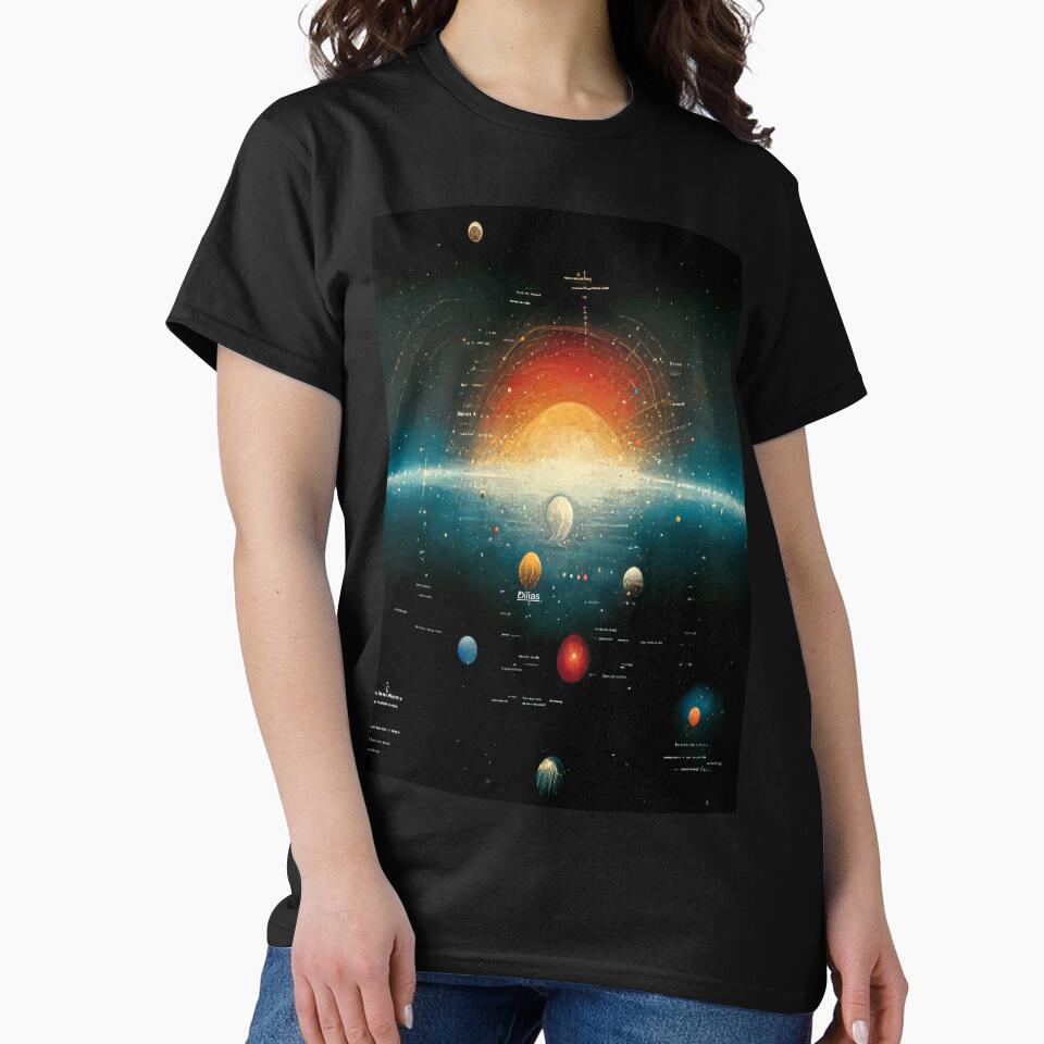 Planet Warz - System VE-75 "Milky Way Galaxy" (Edition #1) by Brazz Official T-Shirts, Hoodie, Sweatshirt (Image 2)