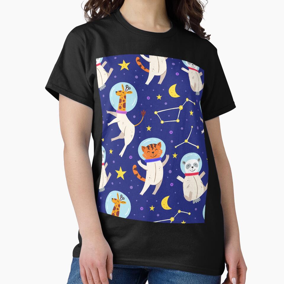 Astronaut animals by zaher97 T-Shirts, Hoodie, Sweatshirt | BlankRebels.com (Image 2)